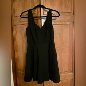 Francesca’s black short dress